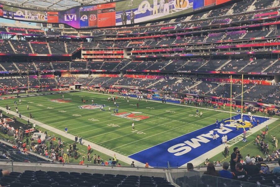 Los Angeles: LA Rams NFL Game Ticket at SoFi Stadium - Cashless spending: planning for food, drinks, and quick purchases