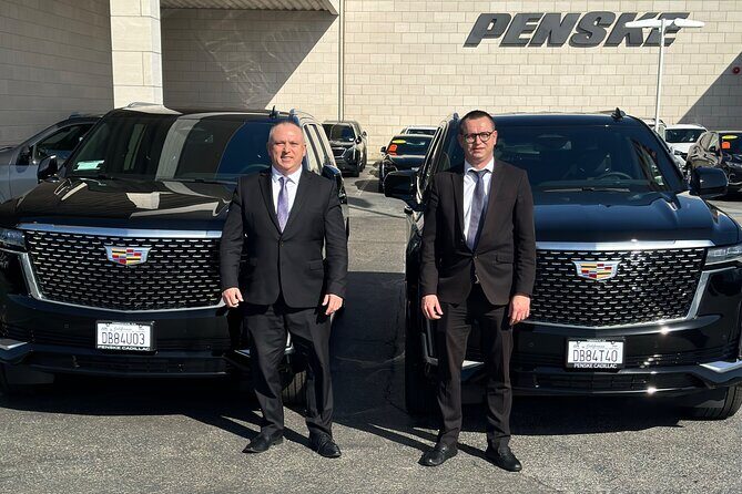Los Angeles LAX Private Car Service - Cadillac Escalade - One-Way LAX Transfers in a 2024 Cadillac Escalade