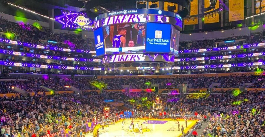 Los Angeles: Los Angeles Lakers Basketball Game Ticket - Reserved Seats: The Reality of View, Tight Rows, and Hard Chairs