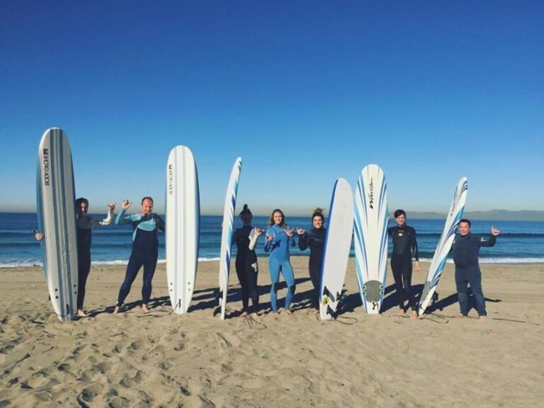 Los Angeles: Private Surf Lesson - Included Wetsuit, Board, and Bottled Water: small perks with real value