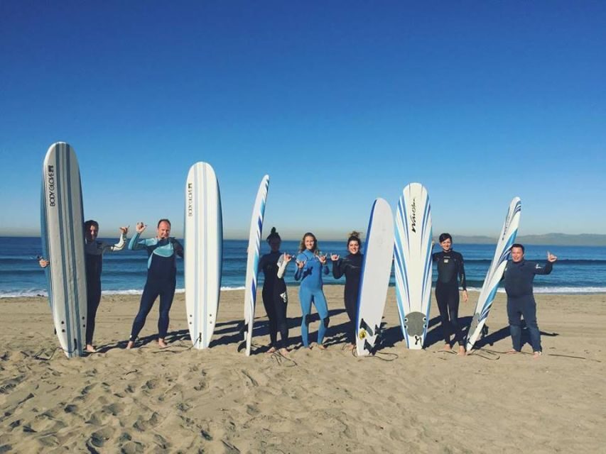 Los Angeles: Private Surf Lesson - Included Wetsuit, Board, and Bottled Water: small perks with real value
