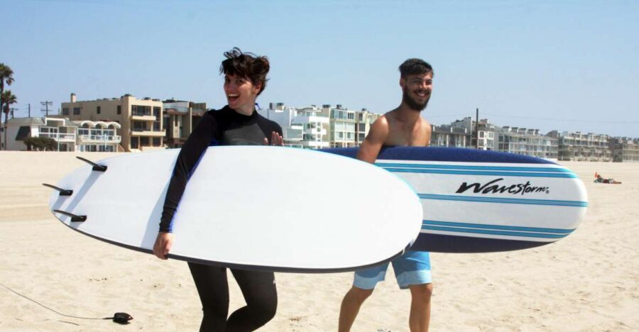 Los Angeles: Private Surfing Lesson - 2 hours on the water: private coaching that moves at your pace