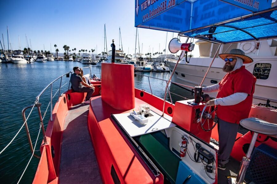 Los Angeles: Redondo Beach Glass Bottom Boat Cruise - Entering the harbor: your best game plan from 181 N Harbor Dr