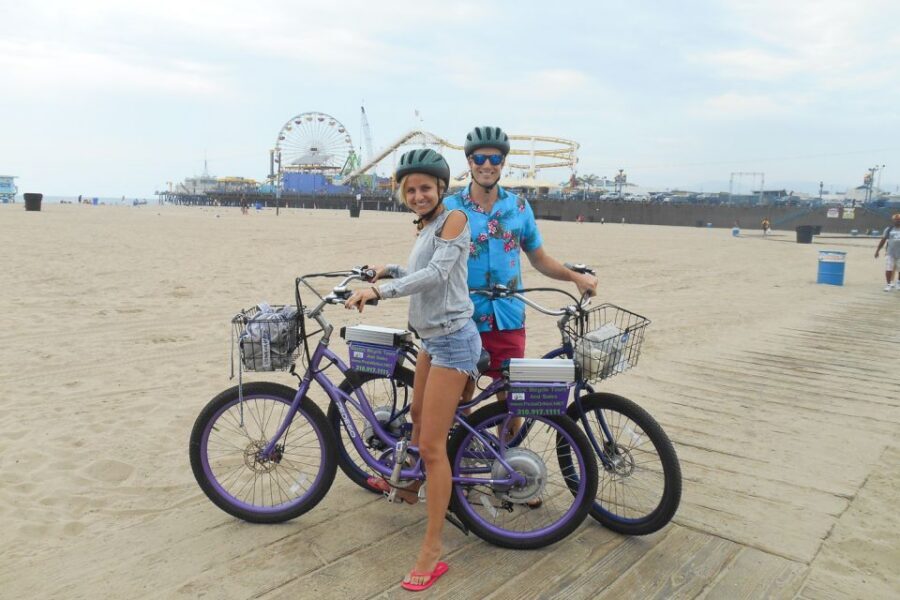 Los Angeles: Santa Monica and Venice eBike Tour - Venice Beach Skatepark to the Marvin Braude Path: Art, Crowds, and Momentum