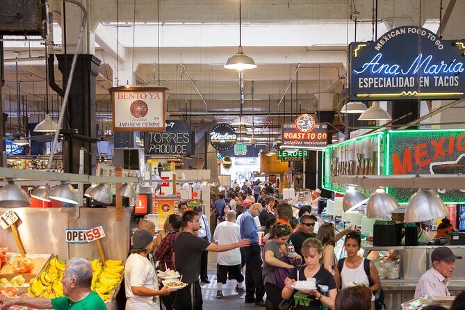 Los Angeles Walking Food Tour with Six Taste - Grand Central Market: where the food tour earns its keep