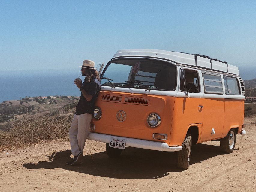 Malibu: Vintage VW Sightseeing Tour and Wine Tasting - Malibu Pier break: short time, big mood