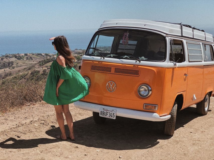 Malibu: Vintage VW Sightseeing Tour and Wine Tasting - Rosenthal wine tasting: four pours and a snack plate