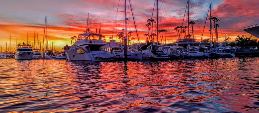 Marina Del Rey: A Romantic Boat Cruise with Sushi & Wine - Captain and music: the vibe onboard matters