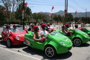 Mini-Car Sunrise Tour in Hollywood with Breakfast - Stop 1 and the Griffith-area warm-up: learning the car before the views