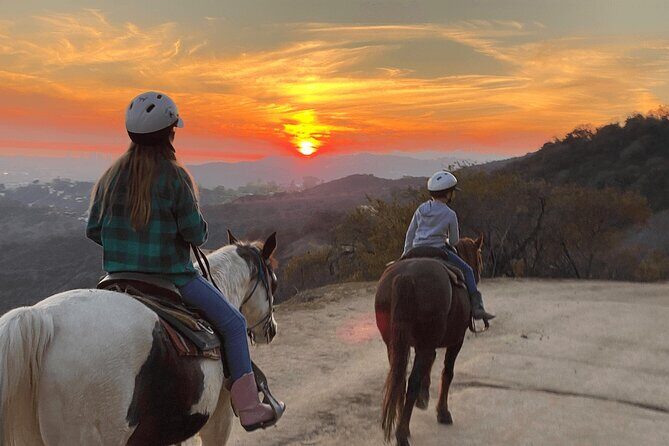 Mt. Hollywood Trail Tour on Horseback - Stop 1: Hollywood Sign Views from the Mulholland Trail Route