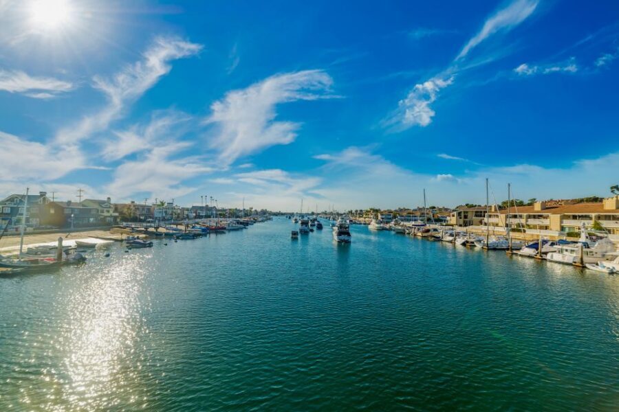 Newport Beach: Champagne and Brunch Buffet City Cruise - Unlimited Champagne and Live Entertainment: The On-Board Mood