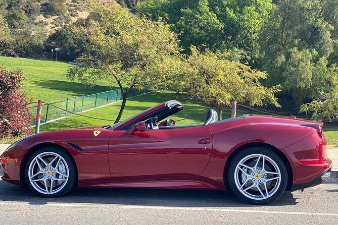 Private Ferrari California T Drive from Hollywood to Sunset Plaza - Stop-by-Stop: Hollywood Blvd and the Oscars Area