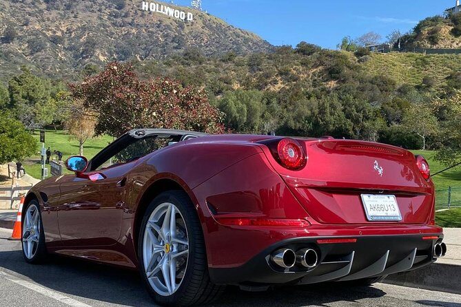Private Ferrari California T Drive from Hollywood to Sunset Plaza - Inside the Car: How the Ferrari California T Experience Works