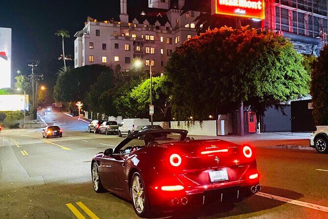 Private Ferrari Driving Tour from Hollywood to Sunset - Copilot Commentary Plus Photo Help: The Human Touch