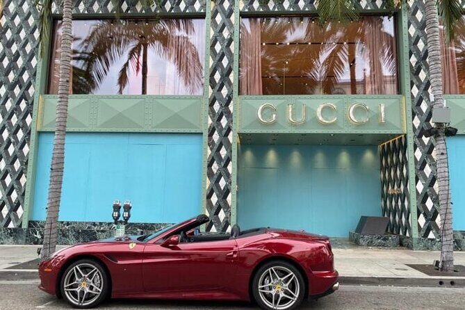 Private Ferrari Driving Tour from Hollywood to Sunset - Meet At 6808 Hollywood Blvd: How The Ride Gets Started