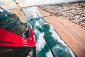 Private Helicopter Tour of Hollywood Sign, Beaches and More - The Route From Long Beach to Hollywood: How the Flight Feels