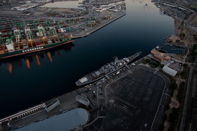 Private Helicopter Tour over Long Beach: See Catalina, Queen Mary - Long Beach Waterfront and Belmont Shore: The Coastline “Read” You Can’t Get Elsewhere