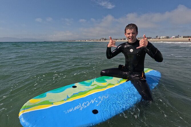 Private Surf Lesson in Venice Beach - In the Water with a Private Instructor: How You Stand Up Fast