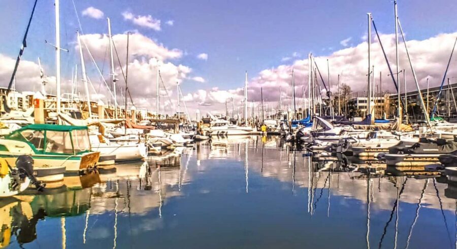Romantic Boat Cruise with Wine & Cheese or Surprise Dinner - Getting there at 4360 Via Marina (and not missing the boat)