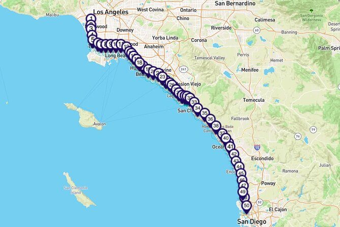 Self guided Driving Tour between LA and San Diego - Key highlights worth knowing