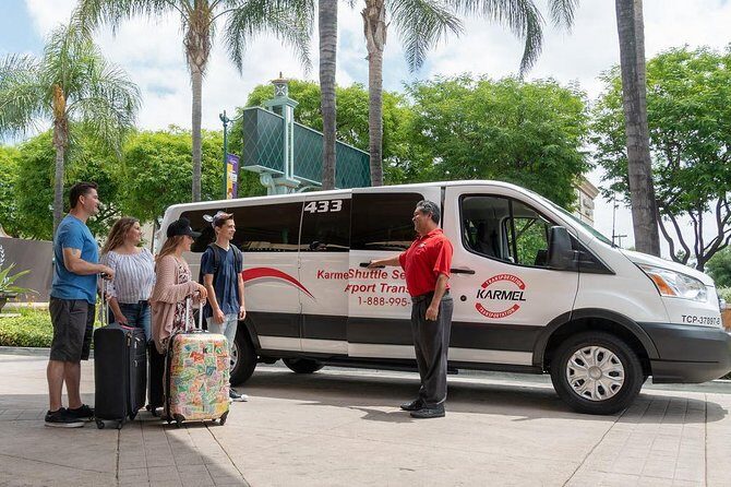 Shared Airport Arrival Transfer: LAX International Airport to Anaheim, Buena Park or Garden Grove - Key Highlights at a Glance