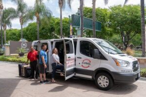 Shared Airport Arrival Transfer: LAX International Airport to Anaheim, Buena Park or Garden Grove - Where You’ll Be Dropped Off: Anaheim, Buena Park, or Garden Grove
