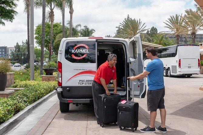 Shared Airport Arrival Transfer: LAX International Airport to Anaheim, Buena Park or Garden Grove - The Ride Itself: About Two Hours Through Traffic Land