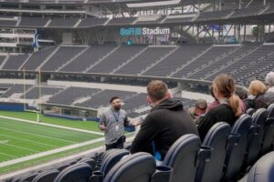 SoFi Stadium Tour in Los Angeles - Premium clubs, suites, and cabanas: the parts most people never touch