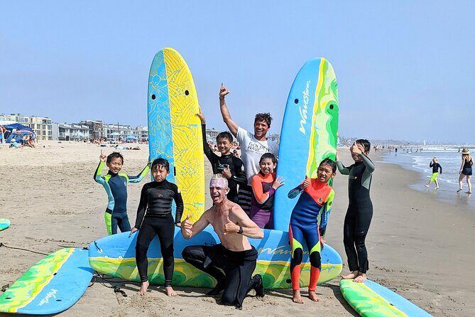 Surf Lesson for Kids in Venice Beach - Venice Beach Is a Smart Start for First-Time Surfers