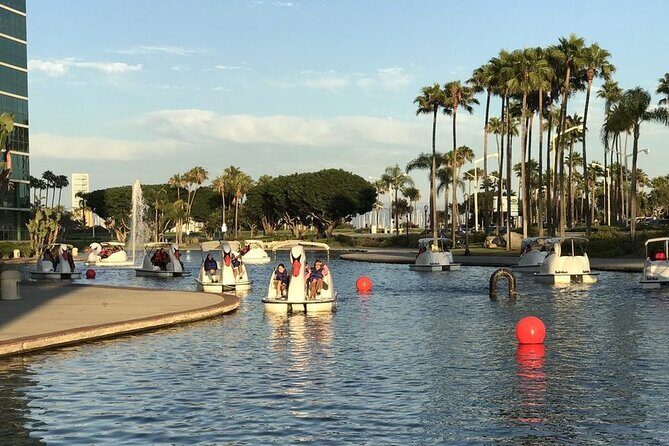 Swan Boat Rental at Rainbow Lagoon in Long Beach - Parking, Getting There, and Staying Near the Fun