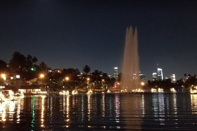 Swan Boat Rental in Echo Park - Your 1-hour swan ride: fountain, lotus beds, and skyline views