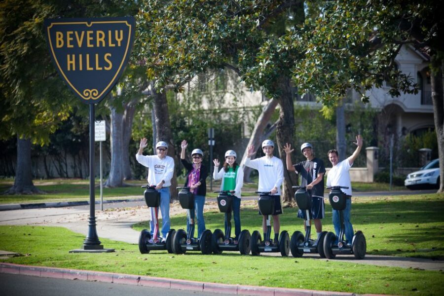 The Beverly Hills Segway Tour - Training on a self-balancing Segway: quick comfort, real control